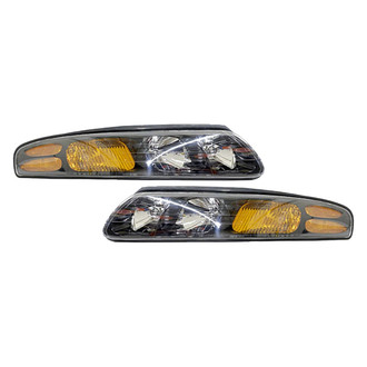 Pacific Best® - Driver and Passenger Side Replacement Headlight Set (Standard Line)