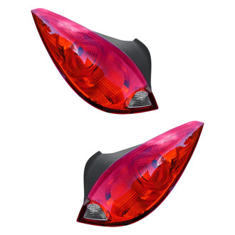 Pacific Best® - Driver and Passenger Side Replacement Tail Lights (Standard Line)