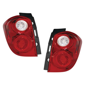 Pacific Best® - Driver and Passenger Side Replacement Tail Lights (Standard Line)