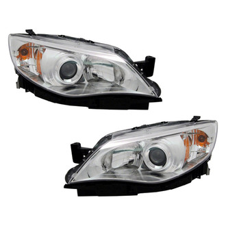 Pacific Best® - Driver and Passenger Side Replacement Headlight Set (Standard Line)