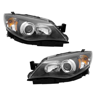 Pacific Best® - Driver and Passenger Side Replacement Headlight Set (Standard Line)
