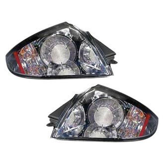 Pacific Best® - Driver and Passenger Side Replacement Tail Lights (Standard Line)