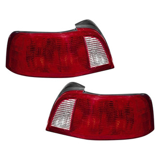 Pacific Best® - Driver and Passenger Side Replacement Tail Lights (Standard Line)