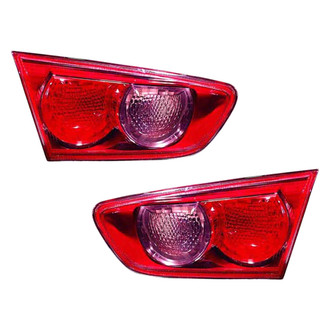 Pacific Best® - Driver and Passenger Side Inner Replacement Tail Lights (Standard Line)