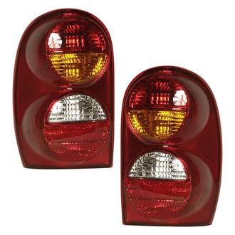 Pacific Best® - Driver and Passenger Side Replacement Tail Lights (Standard Line)