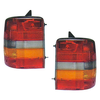 Pacific Best® - Driver and Passenger Side Replacement Tail Lights (Standard Line)