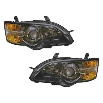 Pacific Best® - Driver and Passenger Side Replacement Headlight Set (NSF Certified)