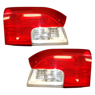 Pacific Best® - Driver and Passenger Side Inner Replacement Tail Lights (Standard Line)