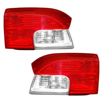 Pacific Best® - Driver and Passenger Side Inner Replacement Tail Lights (CAPA Certified)