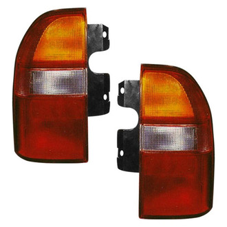 Pacific Best® - Driver and Passenger Side Replacement Tail Lights (Standard Line)