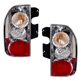 Pacific Best® - Driver and Passenger Side Replacement Tail Lights (Standard Line)