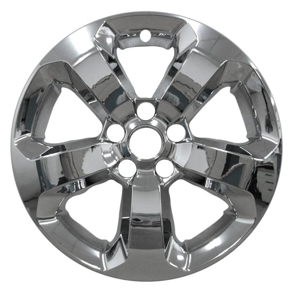 Pacific Rim & Trim® 7017PC XCellerate 17" 5 Spoke Chrome Wheel Skin Set