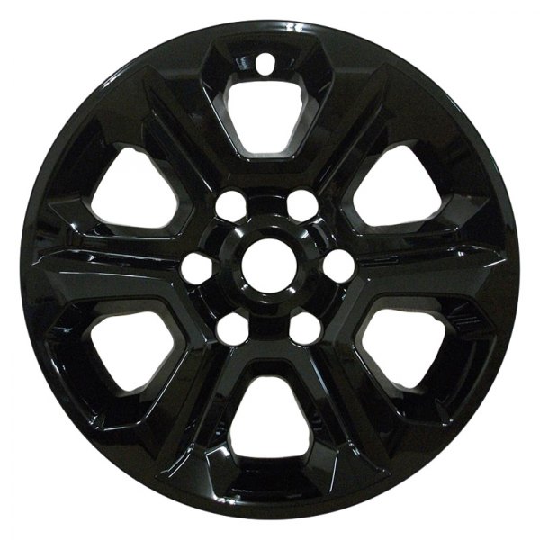 Pacific Rim & Trim® - X-Cellerate 17" 6 Spoke Gloss Black Wheel Skin Set