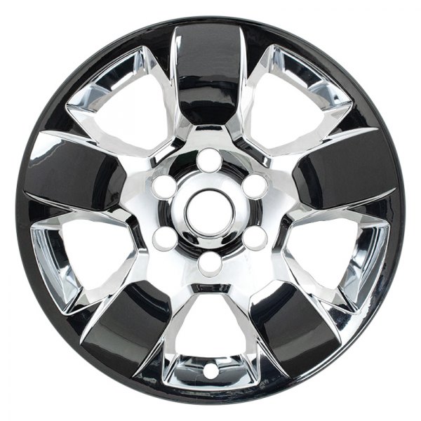 Pacific Rim & Trim® - X-Cellerate 18" 5 Spoke Chrome Wheel Skin Set