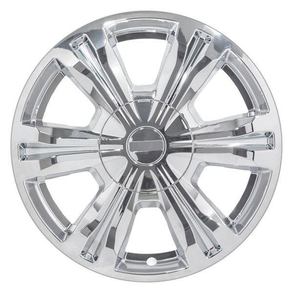 Pacific Rim & Trim® 8564PC XCellerate 18" 6 Spoke Chrome Wheel Skin Set