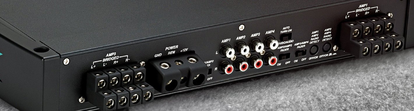 8-Channel Amplifiers