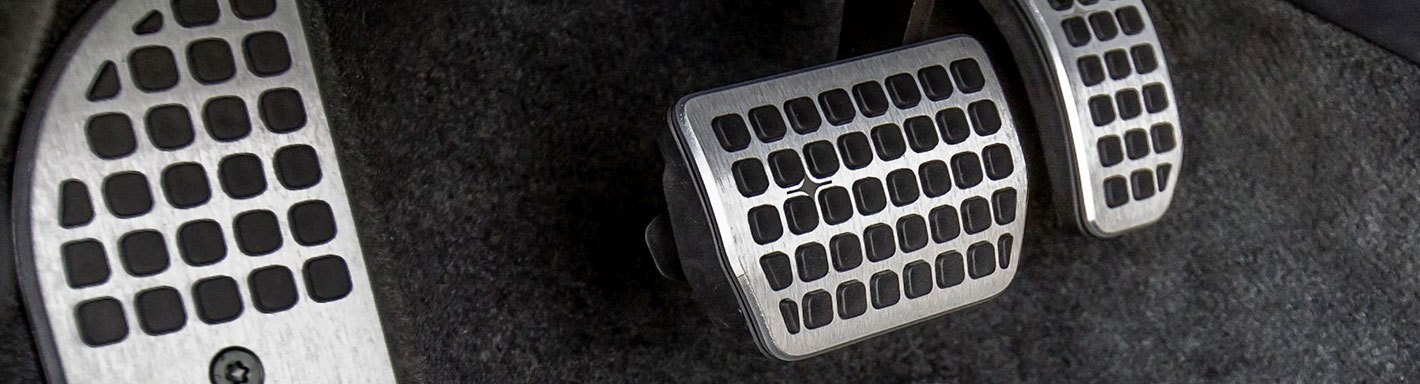 X AUTOHAUX Car Accelerator Gas Brake Pedal Pad Cover Kit Non-Slip for Jeep Wrangler 2018-2019
