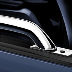 Truck Bed Side Rails | Chrome, Black, Polished Stainless Steel