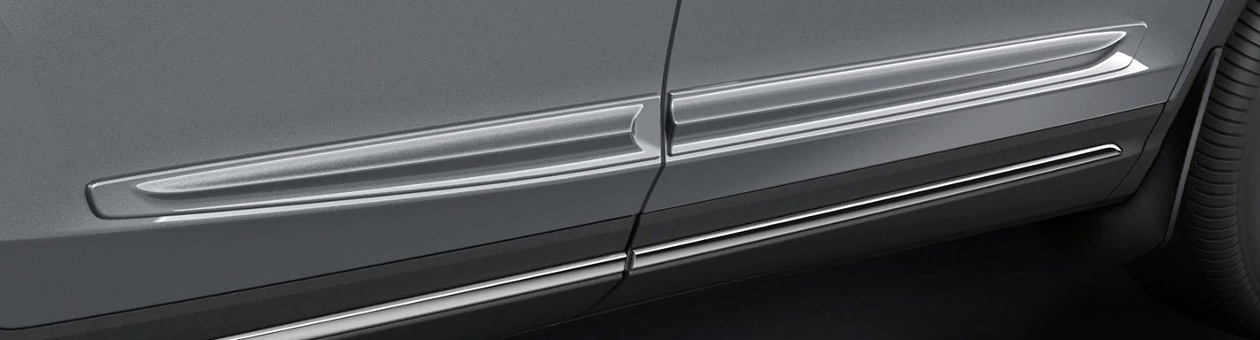 Yingchi Auto Chrome Car Body Door Side Molding Trim Strip sill Cover Guard for Tesla Model 3 2018 2019 2020 