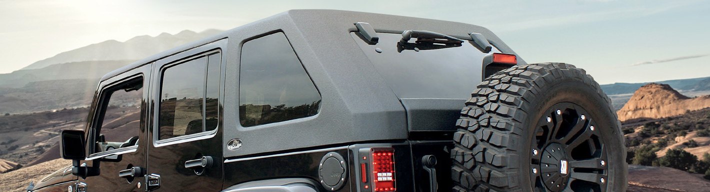 Jeep Wrangler Hard Tops | One-Piece, Two-Piece, Sunroofs — 