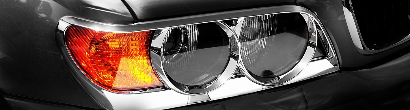 Chevy 3700 Headlight Bezels - 1949