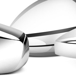 Chrome Mirror Covers | Full & Half Coverage, Mirror Trim – CARiD.com