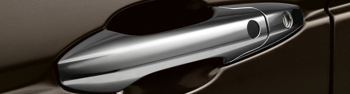 Smooth Black Passenger Side Rear Outside Exterior Outer Door Handle PT Auto Warehouse TO-3603S-RR
