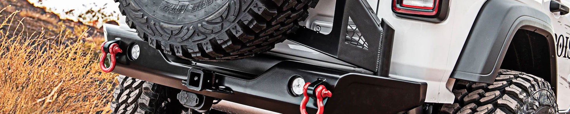 Bumper Mounted Spare Tire Carriers