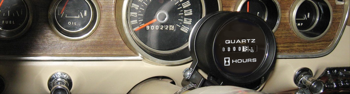 Ford Mustang Timers, Hourmeters & Clocks