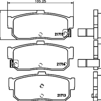 Pagid® - Rear Disc Brake Pads