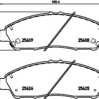 Pagid® - Front Disc Brake Pads