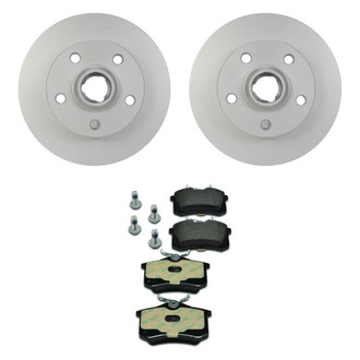 Pagid® - Rear Brake Kit with Semi-Metallic Pads