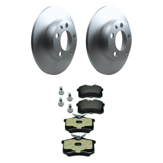 Pagid® - Rear Brake Kit with Semi-Metallic Pads