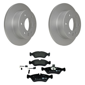 Pagid® - Rear Brake Kit with Semi-Metallic Pads