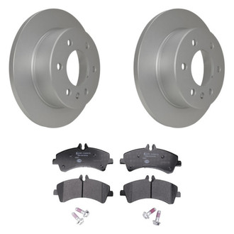 Pagid® - Rear Brake Kit with Semi-Metallic Pads