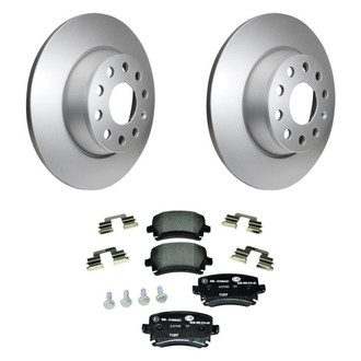 Pagid® - Rear Brake Kit with Semi-Metallic Pads
