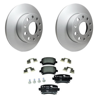 Pagid® - Rear Brake Kit with Semi-Metallic Pads