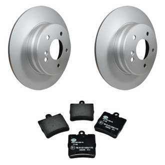 Pagid® - Rear Brake Kit with Semi-Metallic Pads