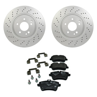 Pagid® - Front Brake Kit with Semi-Metallic Pads