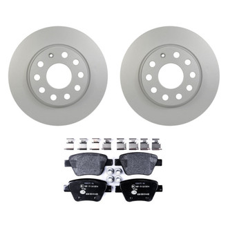 Pagid® - Rear Brake Kit with Semi-Metallic Pads