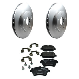 Pagid® - Front Brake Kit with Semi-Metallic Pads