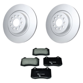 Pagid® - Rear Brake Kit with Semi-Metallic Pads
