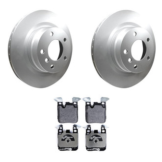 Pagid® - Rear Brake Kit with Semi-Metallic Pads