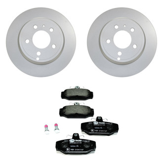 Pagid® - Rear Brake Kit with Semi-Metallic Pads