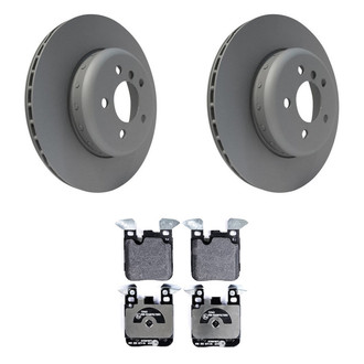 Pagid® - Rear Brake Kit with Semi-Metallic Pads