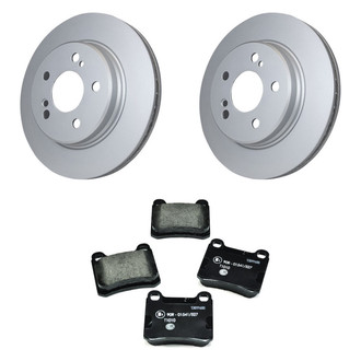 Pagid® - Rear Brake Kit with Semi-Metallic Pads