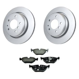Pagid® - Rear Brake Kit with Semi-Metallic Pads