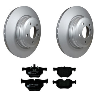 Pagid® - Rear Brake Kit with Semi-Metallic Pads