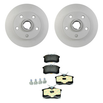 Pagid® - Rear Brake Kit with Semi-Metallic Pads