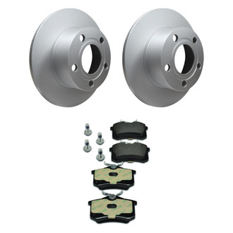 Pagid® - Rear Brake Kit with Semi-Metallic Pads